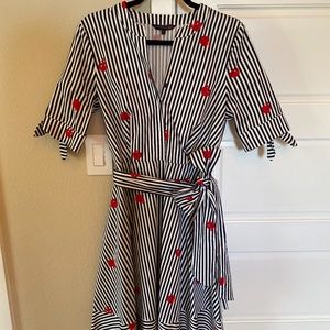 Felicty & Coco Bella Tie Front Shirt Dress